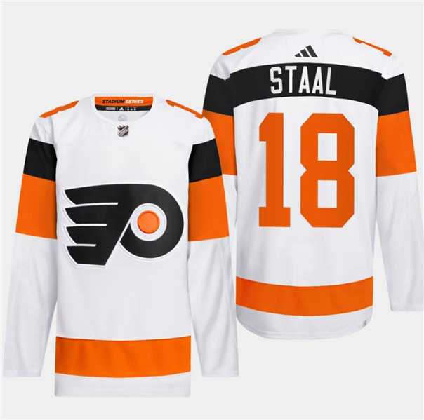 Men's Philadelphia Flyers #18 Marc Staal White 2024 Stadium Series Stitched Jersey Dzhi,We sell and wholesale Men's Philadelphia Flyers #18 Marc Staal White 2024 Stadium Series Stitched Jersey Dzhi on line form chian!